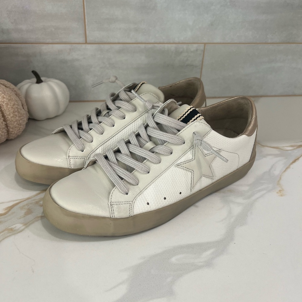 ShuShop Paula Bone/Lizard size 8